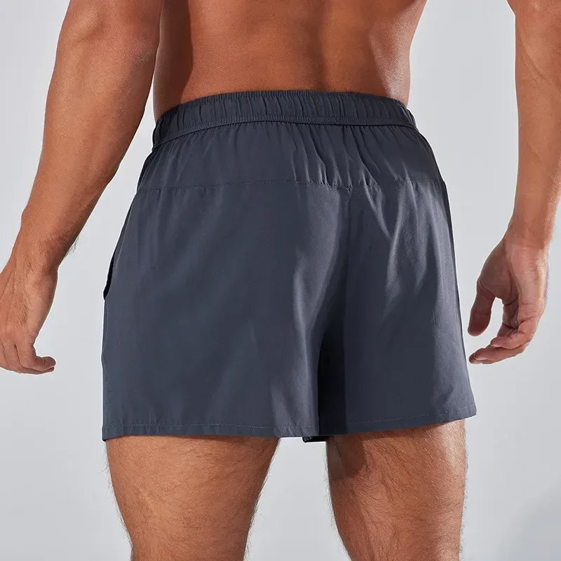 rear fit of the quick dry running shorts
