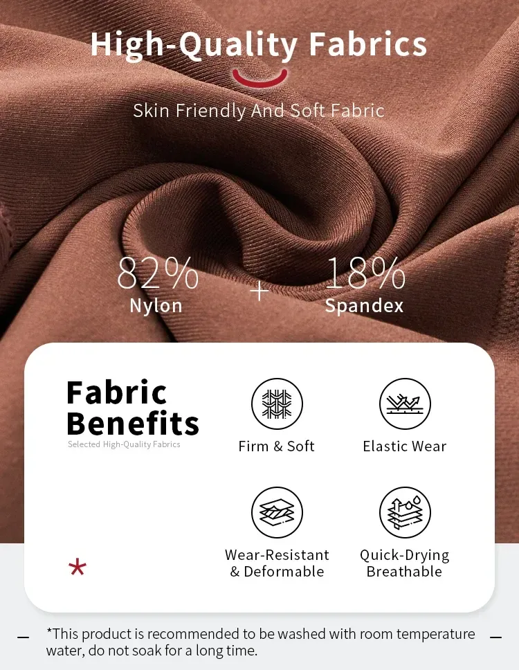 nylon and spandex fabric of the seamless workout tank top