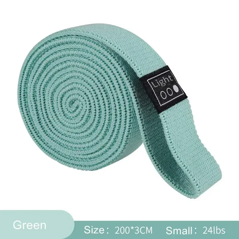 light fabric long resistance band, 200 x 3 cm, 24 lb